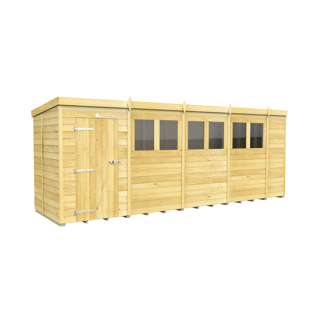 5ft Pent Shed