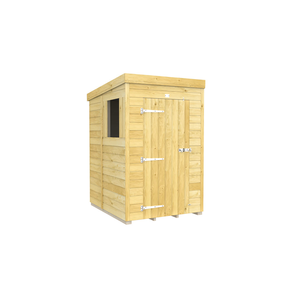 5ft Pent Shed