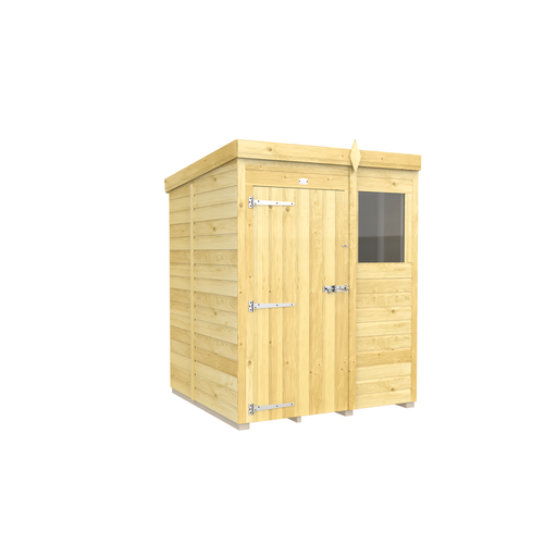 5ft Pent Shed