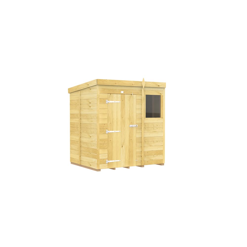 5ft Pent Shed