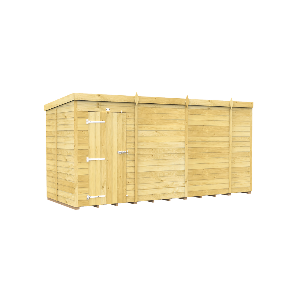5ft Pent Shed