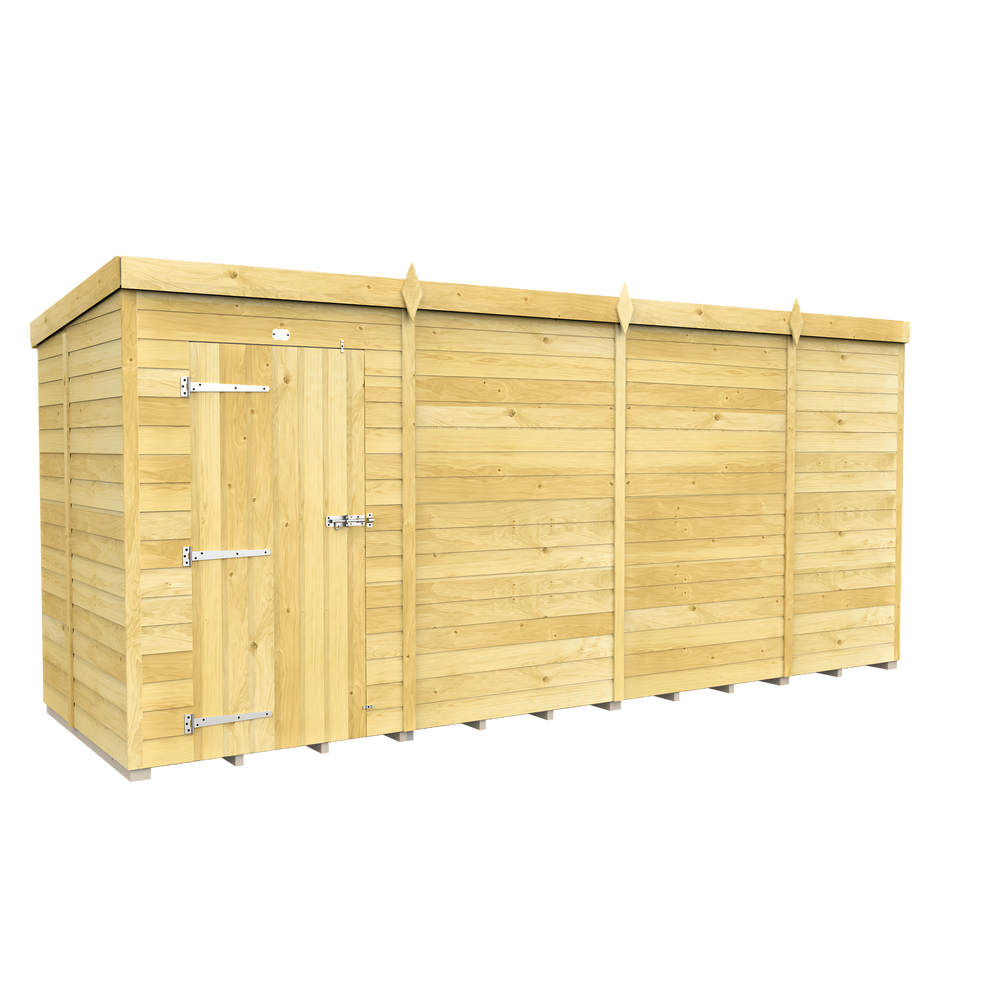 5ft Pent Shed