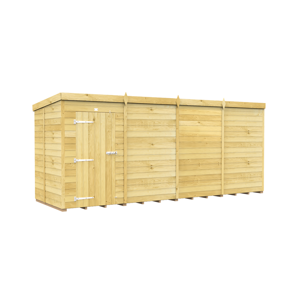 5ft Pent Shed