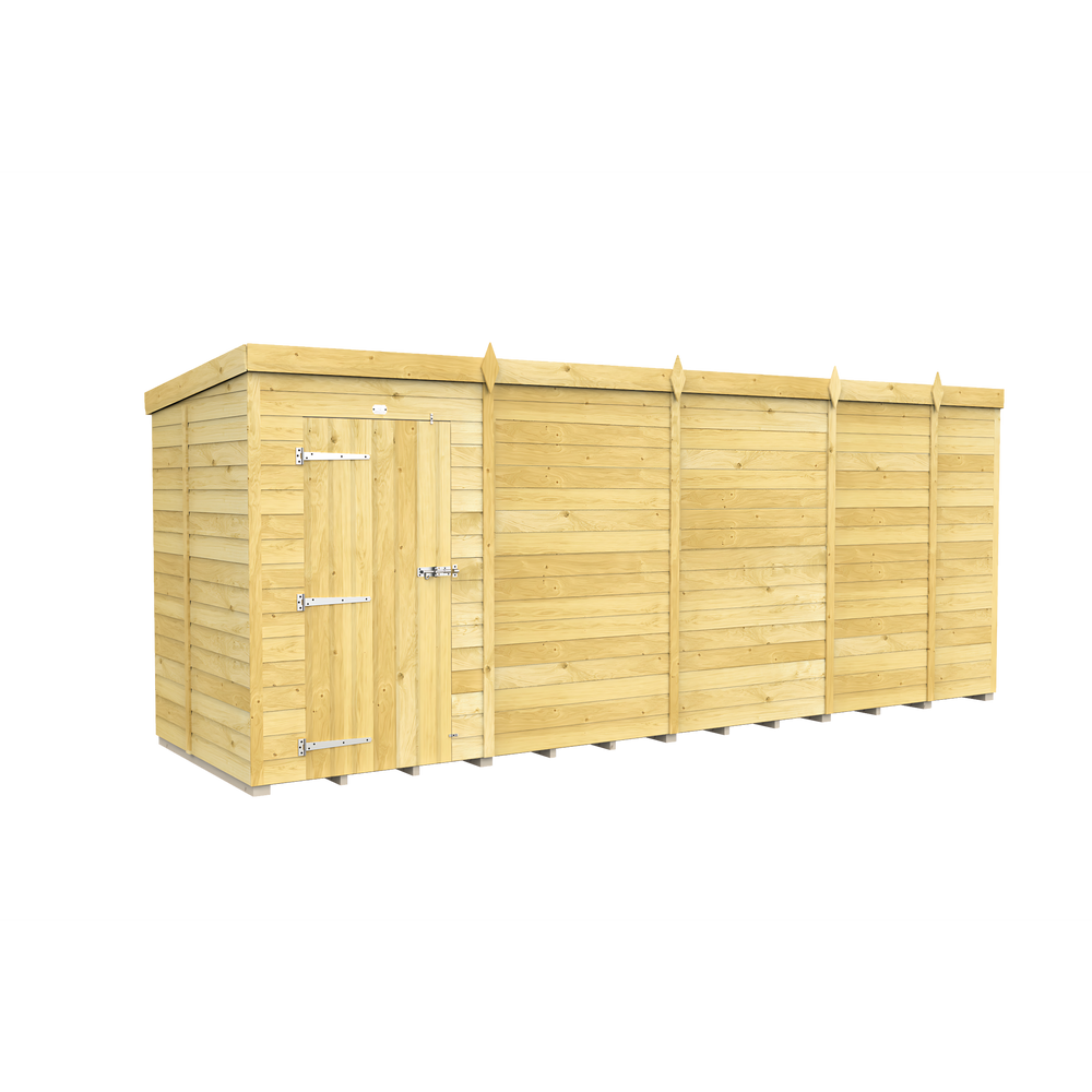 5ft Pent Shed