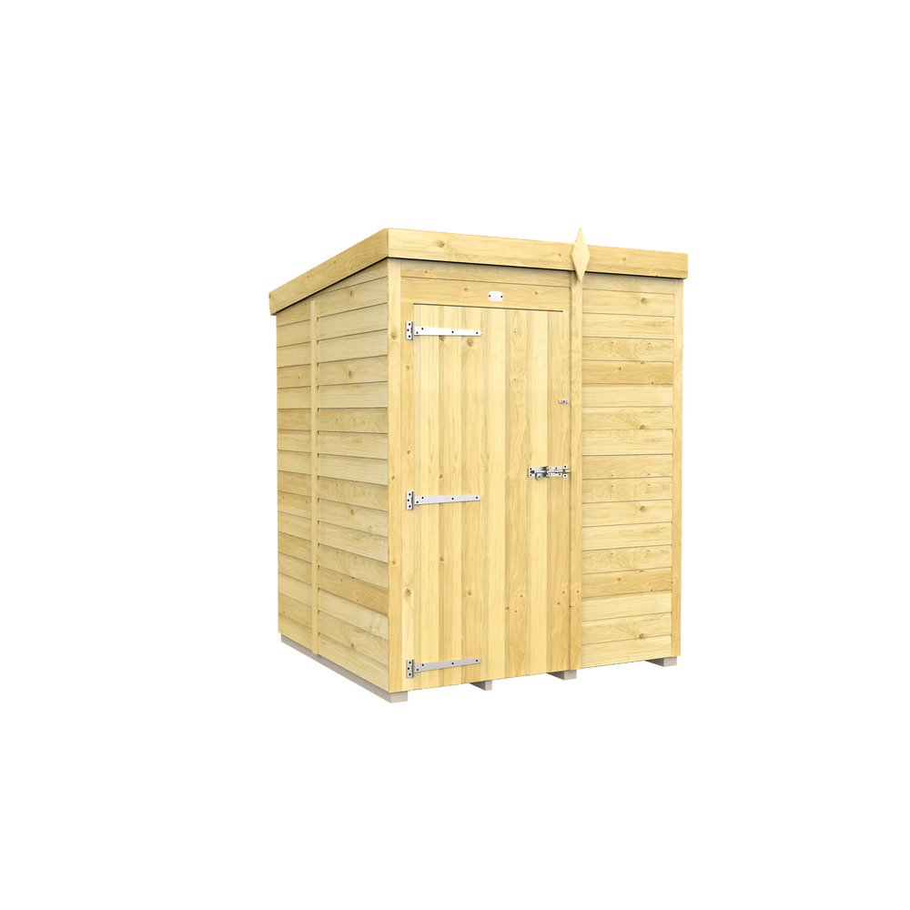 5ft Pent Shed