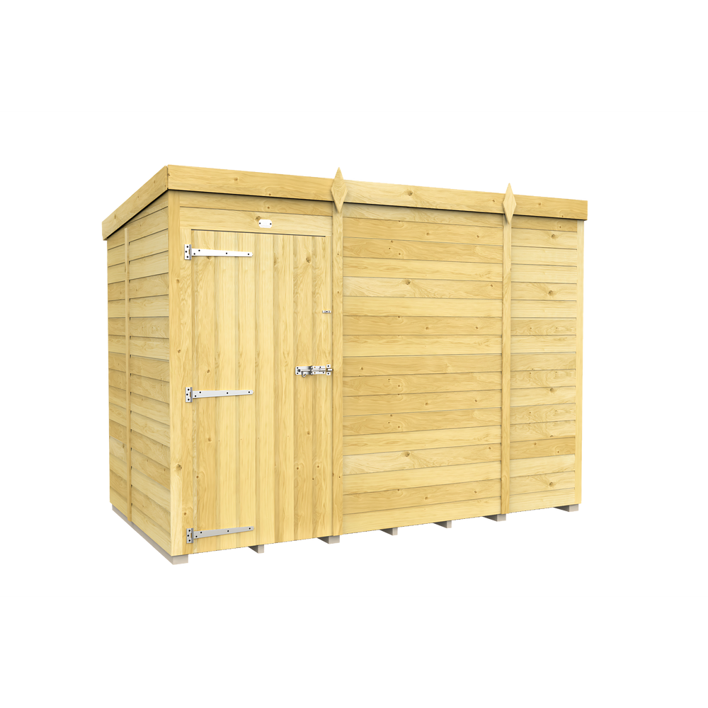 5ft Pent Shed