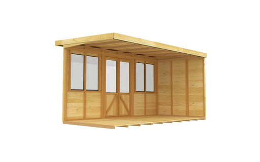 5ft x 12ft Pent Summer House