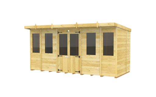 5ft Pent Summer House