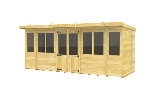5ft Pent Summer House