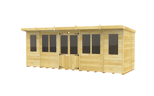 5ft Pent Summer House