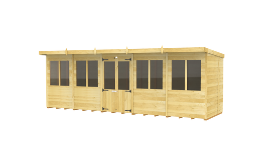 5ft Pent Summer House