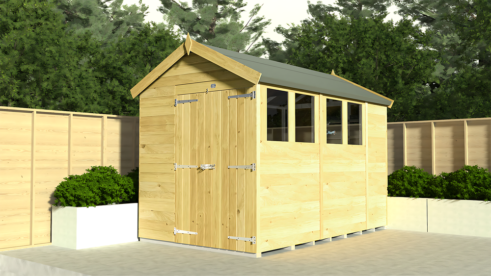 6ft x 4ft Apex Shed