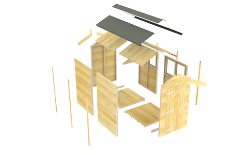 5ft x 6ft Apex Shed